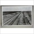 Afsluitdijk Holland - Frirsland - oskrivet Gammalt vykort