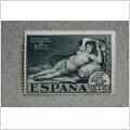 Ekivokt - Nude Paintings frimärke  - Quinta de Goja Espana 4 Pesetas - 1930 The Naked Maja