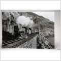 Tåg Ånglok TK 20 NSB damplok nr. 317 till steinkjer station 1953 ....  Norway - Fin Svensk evenemangstämpel / Ortsstämpel - Urshult 1984