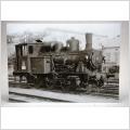 Ånglok Tk 9 NSB damplok Nr. 227 på Hamar station  1968  ....  Norway - Fin Svensk evenemangstämpel / Ortsstämpel - Halmstad Nässjö 1982