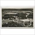 Vykort.  Flygfoto över Borserud Värmland. 1955. (Filipstad)