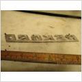 Opel Rekord. Emblem i bra skick.
