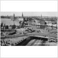 Vykort. Stockholm. Utsikt från Katarinahissen.  Pressbyråkort 70242