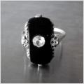 SVART ONYX 935 SILVERRING