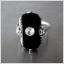 SVART ONYX 935 SILVERRING