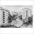 Vykort. Nynäshamn. Heimdalsvägen   Pressbyrån 30114