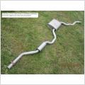 Ford Sierra 2.0i OHC 1985-6/1989, 115HK Mittre ljuddämpare # 5023344