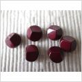 Retro vintage 6 äldre toppiga trekantiga knappar 14 mm 