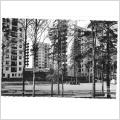 Vykort. Stockholm. Farsta  Säfflegatan 1950-60 tal. Pressbyrån 301130
