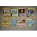 Bunt 8 stycken Pokemon kort