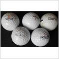 5 st begagnade golfbollar