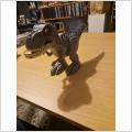 Dinosaurie på batteri