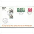 FDC 20/1 1969 Bruksmärken *VINJETT 1*