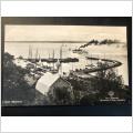 Hven Bäckviken med ångare  tid 1900 tal
