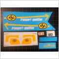 Tekno ASG   vattendekaler Scania 76