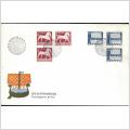FDC 26/4 1973 Forntida konst *VINJETT 2*