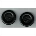 2 Stora svarta knappar 27 mm