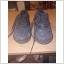 Svarta sneakers i mocka och textil 42