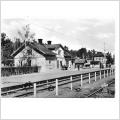 Vykort. Stockholm. Kungsängen Järnvägsstationen .  PB 30740    1950 -1960.