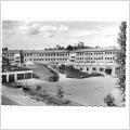 Vykort. Stockholm. Solna Råsunda Folkskola 1950-60 tal.  Pressbyråkort 3053