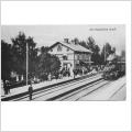 Vykort. Arbrå  Järnvägsstation