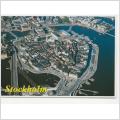 Vykort. Stockholm Flygfoto . Svenska Aero-Bilder AB