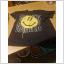 Svart t-shirt med smileytryck