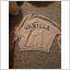 Beige sweatshirt med Vanilla-tryck