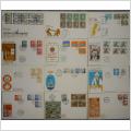 12 st olika FDC 1967 - 1971 med vinjetter