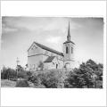 Vykort. Stockholm. Nynäshamn kyrkan 1950-60 tal. Pressbyråkort 3032