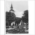 Vykort. Stockholm. HUDDINGE kyrka 1950-60 tal. Pressbyråkort 30935