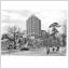 Vykort. Stockholm. Hägersten Uppenbarelsekyrkan 1950-60 tal. Pressbyråkort 301319